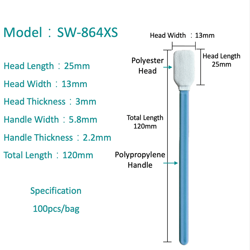 SW-864XS Membersihkan Habuk Polyester Microfiber Percuma
