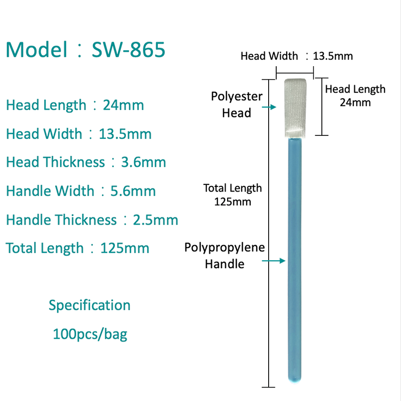 Swab poliester steril SW-865 kepala